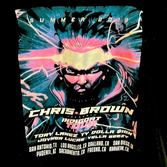 Chris Brown T-Shirt - EXCELLENT condition - Picture 4 of 4